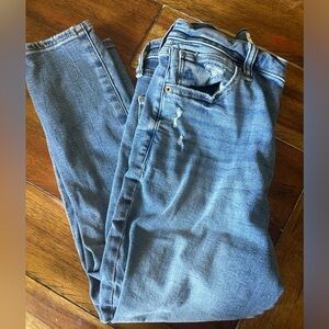 Abercrombie skinny ankle high rise jeans